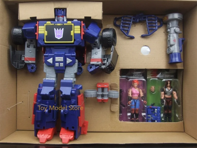 In Voorraad Transformers Collaboratieve Soundwave's Death Squad Thunder Machine Collectible Figures Action Figure Modellen Speelgoed Geschenken