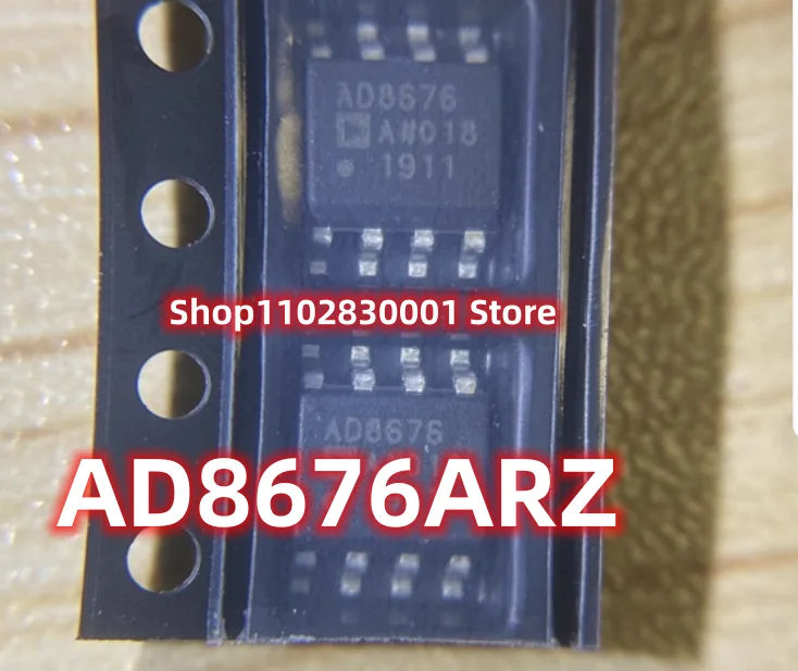 5PCS AD8676ARZ   AD8676   SOP8   In Stock