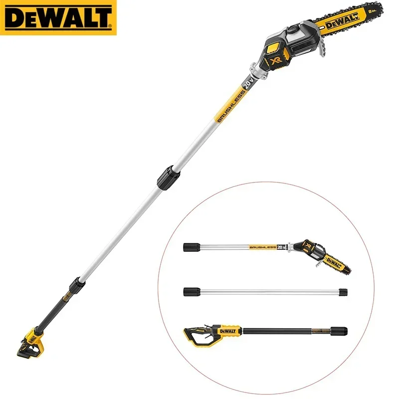 DEWALT DCMPS567 20V Brushless Pole Saw High Branch Eectric Chain Saw Industrial Grade Telescopic Pole High Altitude Special Saw