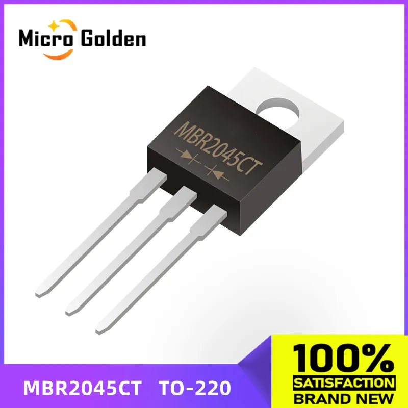 10pcs MBR2045CT TO-220 MBR2045 B2045 MBR2045C 20A 45V SCHOTTKY BARRIER RECTIFIERS