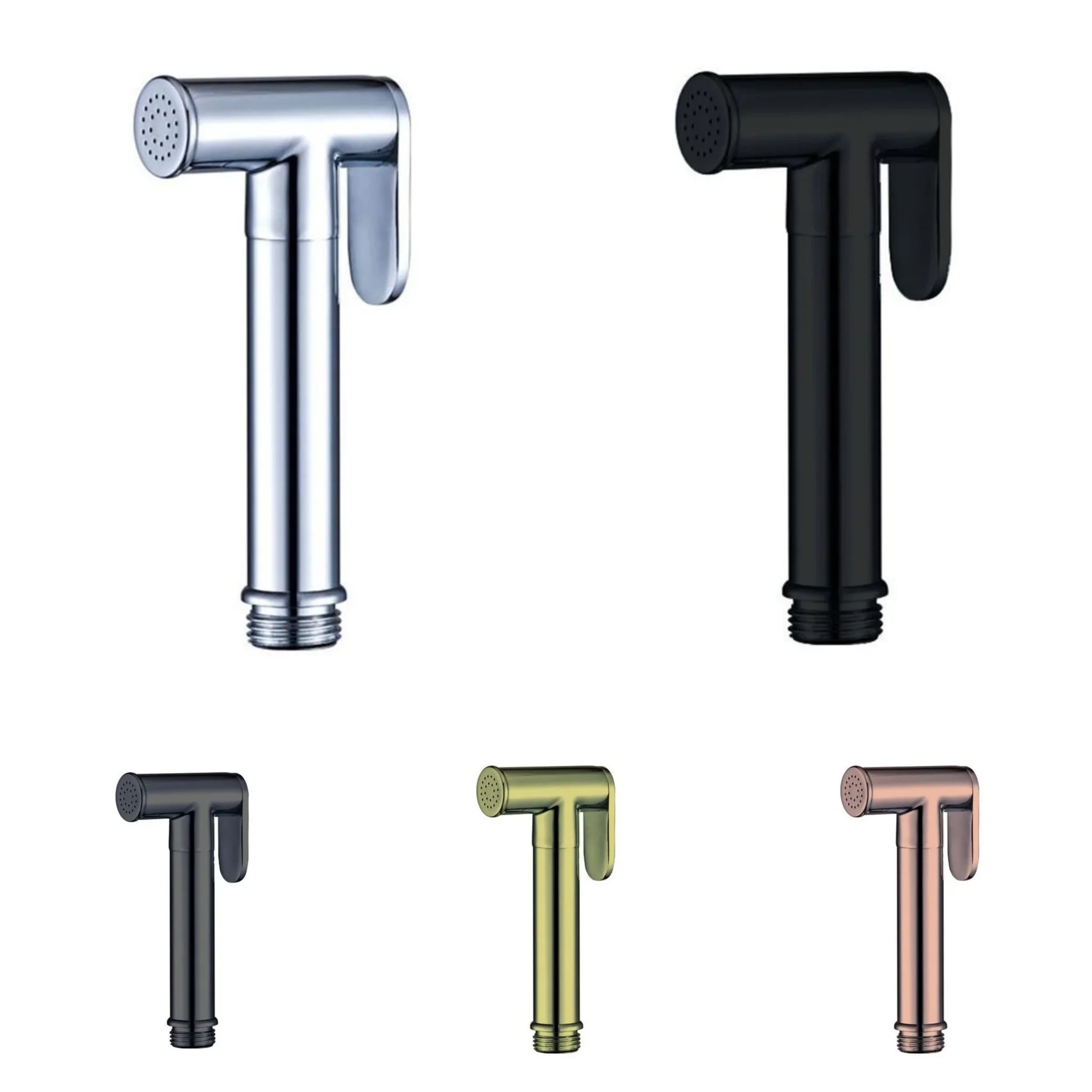 Bidet Sprayer Head Brass Ducha Higienica Pra Banheiro Bathroom Toilet Sprayer Handy Bidet Shower High Pressure Nozzle Plenty Use