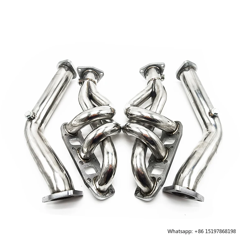 

STAINLESS HEADER MANIFOLD+DOWNPIPE EXHAUST for Niss*an 370z Infiniti G37