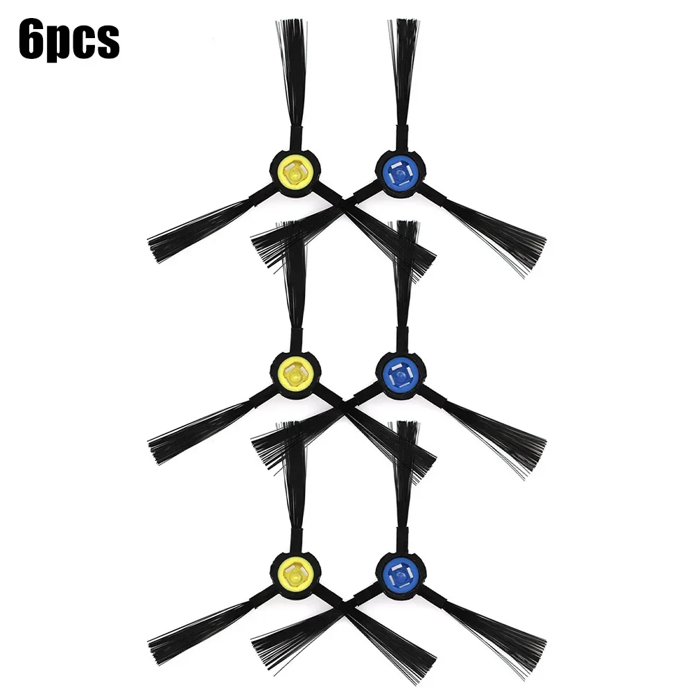 Aksesori penyedot debu, sikat samping pengganti kanan kiri untuk MEDION Robot vakum S20 SW MD 20011 6 buah