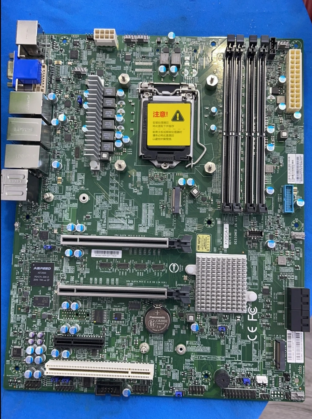 X12SCA-F für Supermicro Single Socket LGA-1200 Motherboard 10. Generation Core i9 i7 i5 i3 DDR4 SATA3 (6 Gbit/s) DP-Anschluss