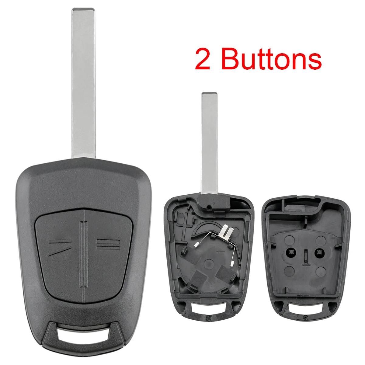 

2 Buttons Car Remote Key Shell Case with Blade Fit for Opel Vauxhall Astra H 2005-2009 Cor-sa D 2007-2009 Zaf-ira B 2005- 2009