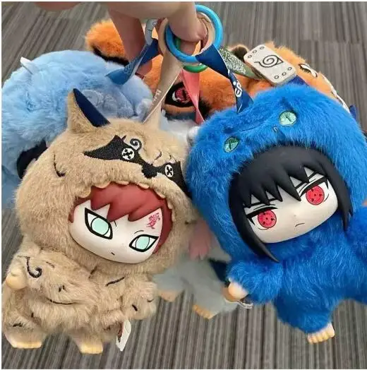 

New Original EAKI Naruto Figure Naruto Blind box Shippuden Party Series Stuffed Plush Handmade Ornament Toy Collection Gift