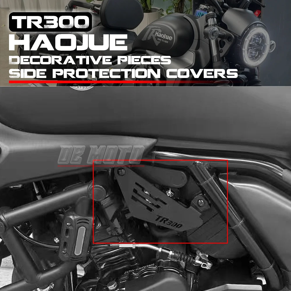 

FOR HAOJUE TR300 Side Decorative pieces tr300 Decorative pieces TR300 Decorative panel modification accessories