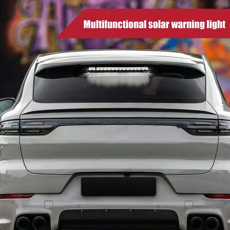 Solar Led Strobe Lights Solar Warning Lights For Car Led Driving & Auxiliary Lights Solar Warning Lights Car Intelligent Sensing