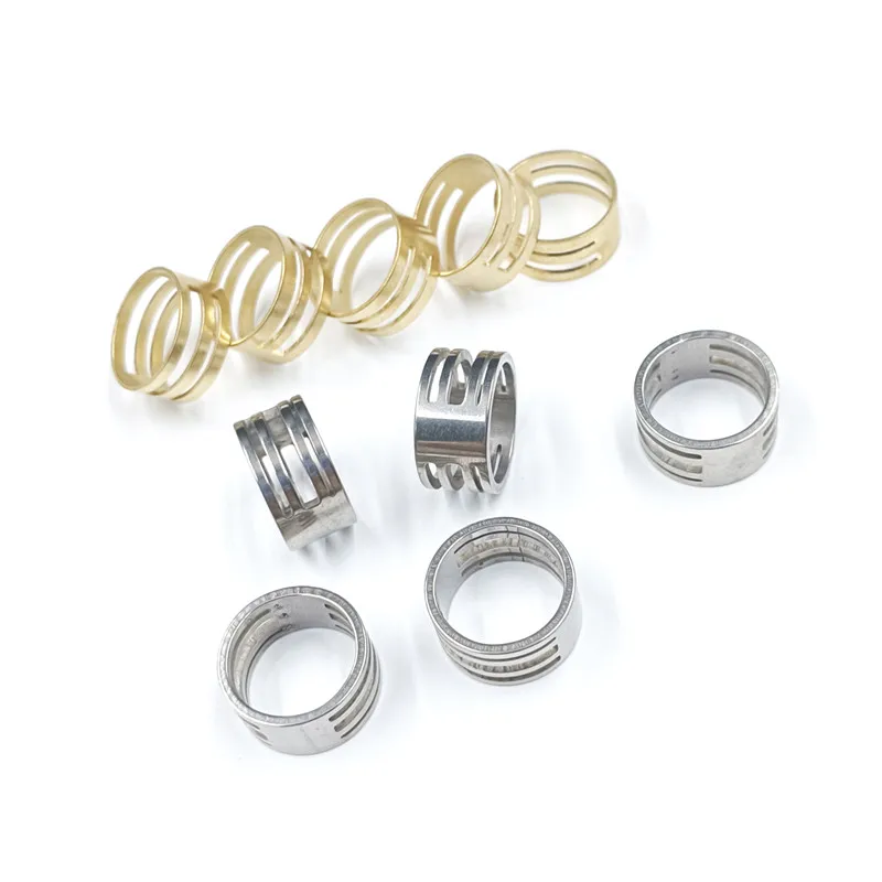 1 piece/bag 2 Styles Finger Jump Ring Opening and Closing Tools Jewelry Making  Easy Open Jewelry Findings