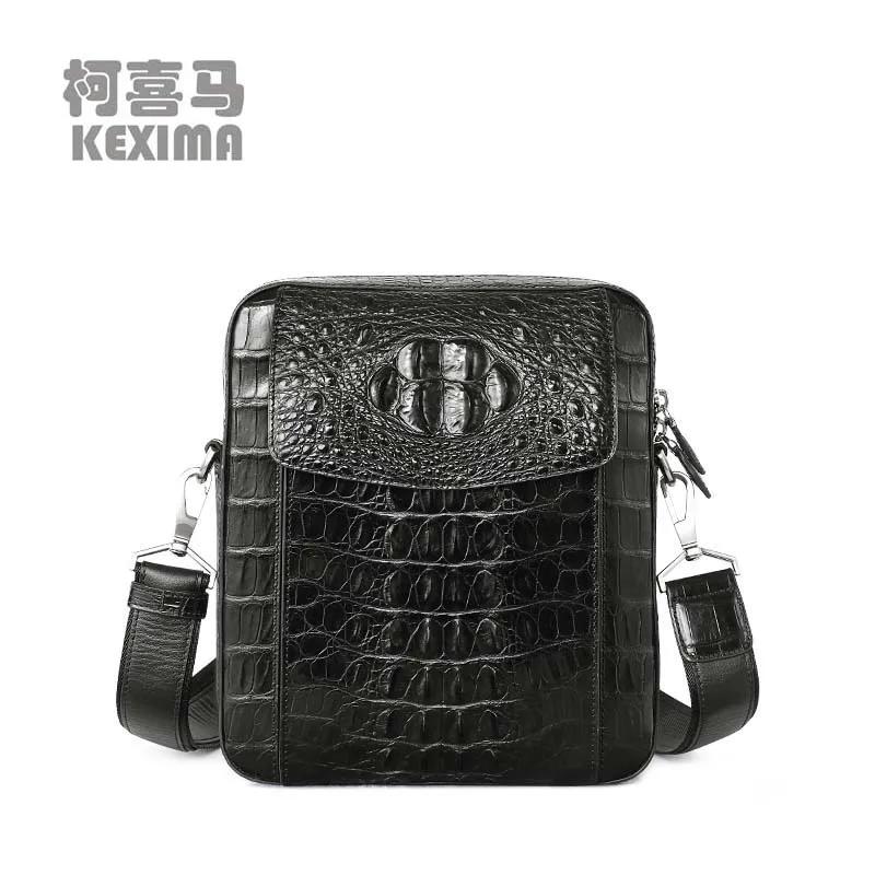 ouluoer Thailand new  Crocodile leather man bag  business casual single shoulder bag 2022 new  fashion men Crocodile bag