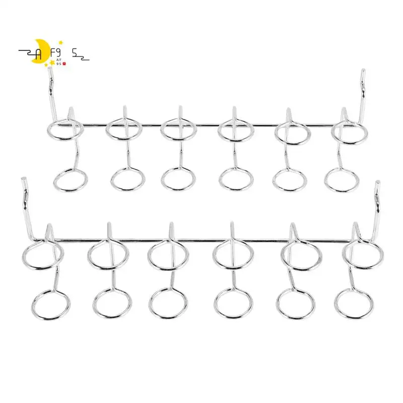 

AF95-2 Pcs Screwdriver Holder Pegboard Multi-Tool Holder Accessory Pegboard Accessories Multi-Ring Tool Holder For Pegboard