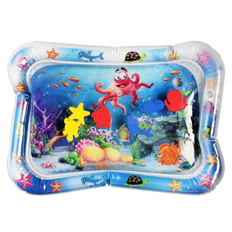 Verão Inflável Água Mat Para Bebês Segurança Almofada Mat Criativo crianças Ice Pad Educação Precoce Baby Water Play Essential Toy