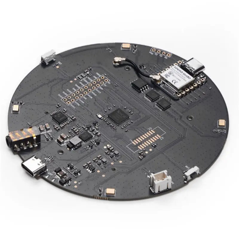 

Respeaker XVF3800 With XIAO ESP32S3 - USB 4-Mic Array AI-Powered 4-Mic Array For Clear Voice