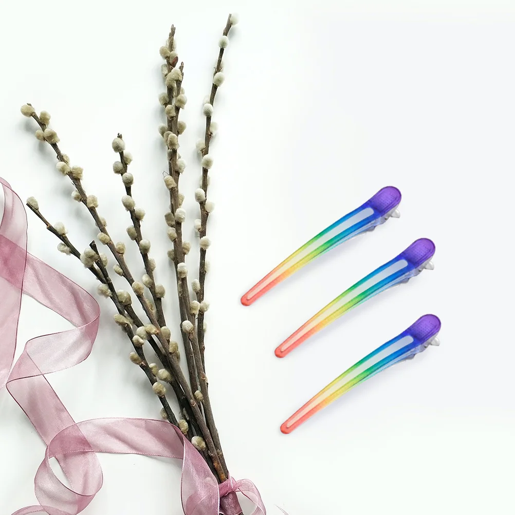 

4Pcs Hair Clips Duckbill Clamp Hair Styling Salon Tools for Sectioning Rust-Proof Professional Styling Accessories