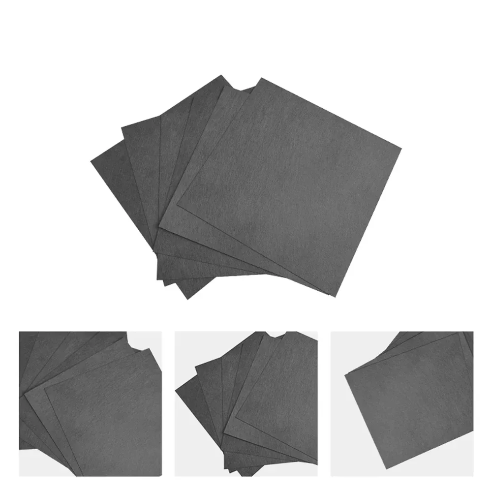 Conductive Carbon Fibre Paper Sheets For Experimental Research - Hydrophilic Hydrophobic Scp010n Scp020 Scp030 210x200mm