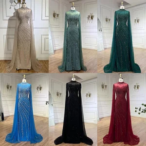 Serene Hill 2024 Nackt Spitze Spitze Spitze Spitzenkleider lange Nacht für Anlass La71885a Personalisiert 8 Hauptverkäufe langes Chiffon gepresstes Kleid - №1