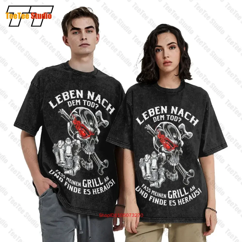 Leben Nach Dem Tod Ohne Meinen Grill Vintage Oversized T-Shirt AQFD