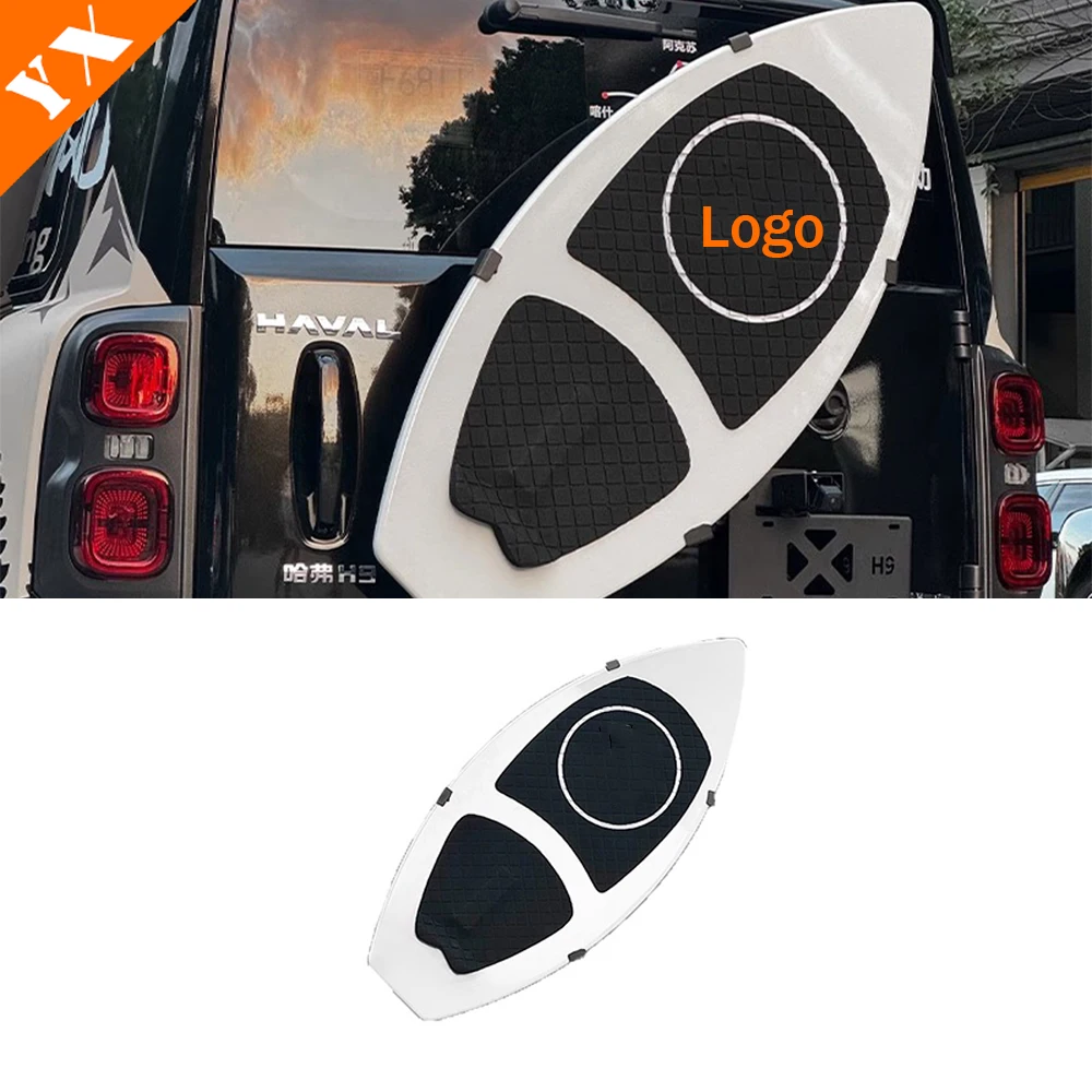 

For Haval H9 2024 2025 Accessories Car Trunk Surfboard Decoration, Car Hanging Board, Car Surfboard,Car Upgrade And Modification