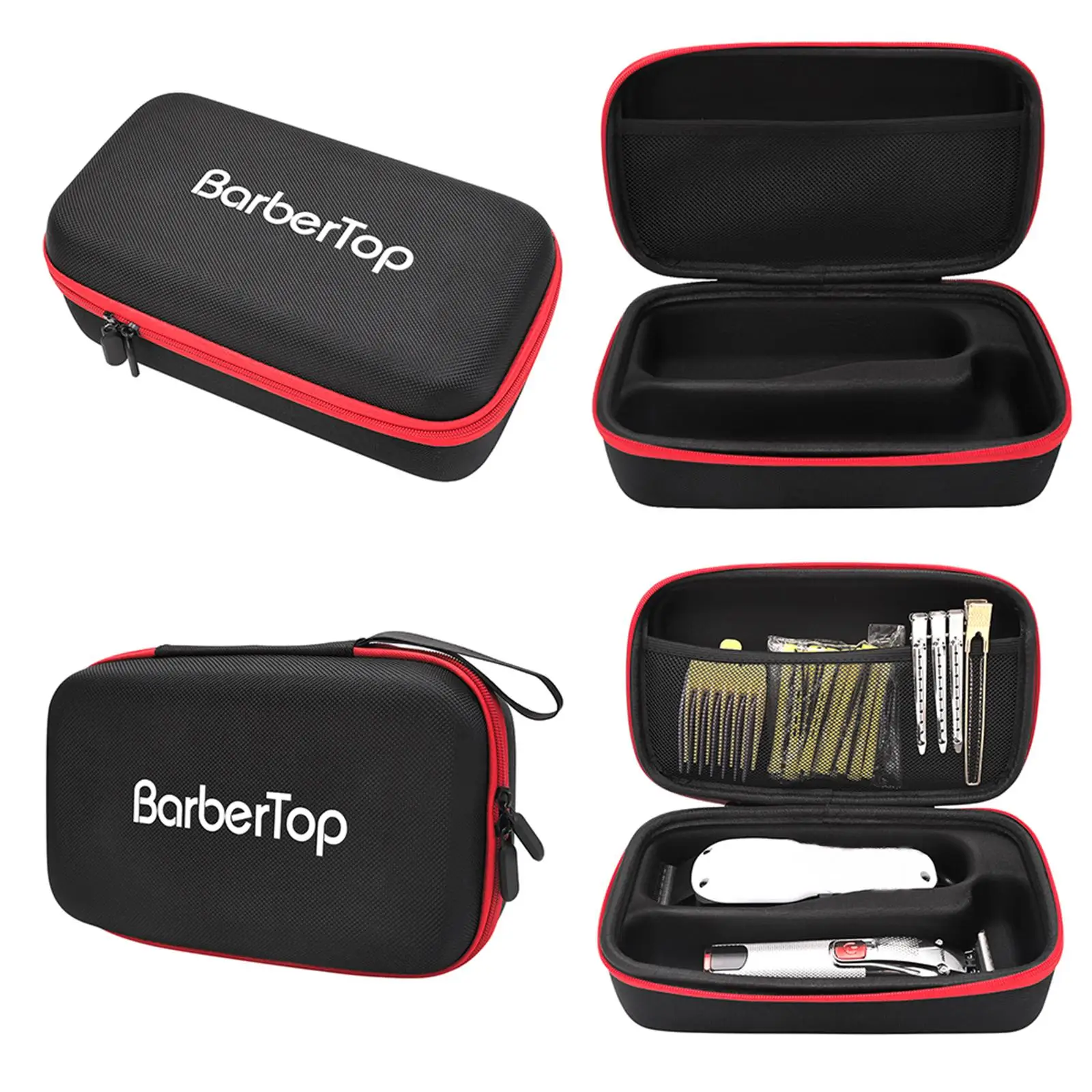 Barber Tool Storage Bag Hard Shell EVA Professional Hairdressing Supplies Case for Travel Salon Equipment Organizer with