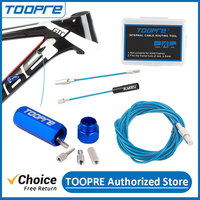 TOOPRE Bike Internal Cable Routing Kit for Bicycle Frames Quick Traction Guide MTB Road Cycling Brake Shift Wire Install Guide