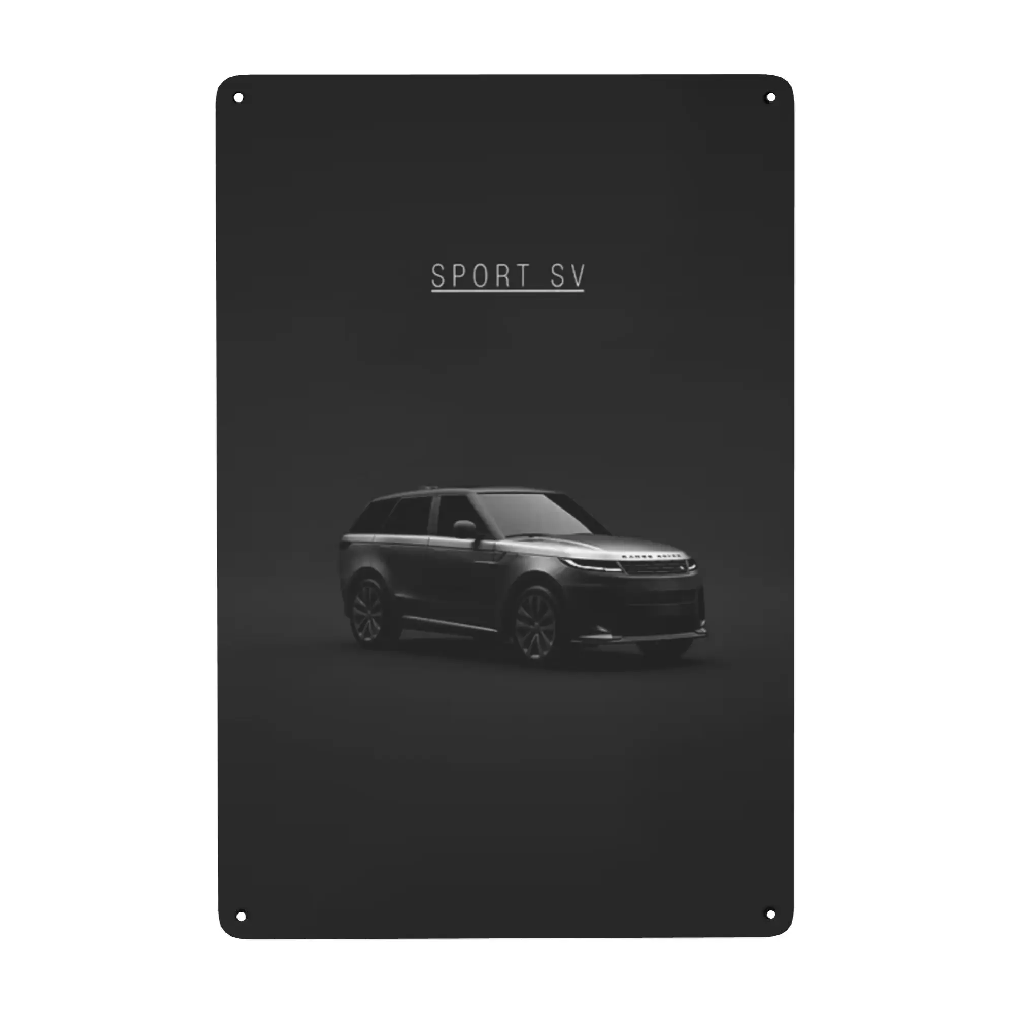 Letrero de metal impermeable para cabina, diseño Bugatti Veyron Grand Sport Vitesse La Finale