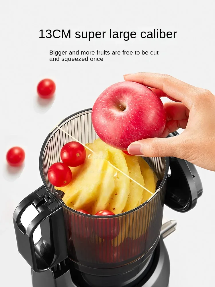 Mokkom New M6 Mixed Juice Extractor for Home Use Large Bore Fully Automatic Fruit and Vegetable Juice Separation Juicer