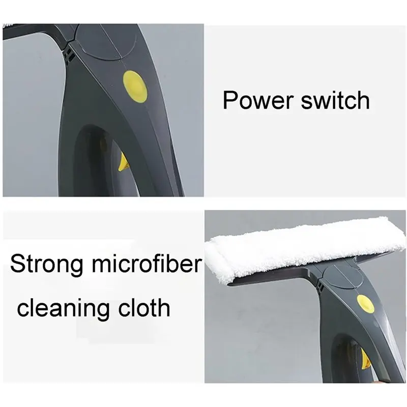 A74X-Multi-Function Wireless Hand-Held Window Cleaner, Wet And Dry Glass Cleaning Equipment