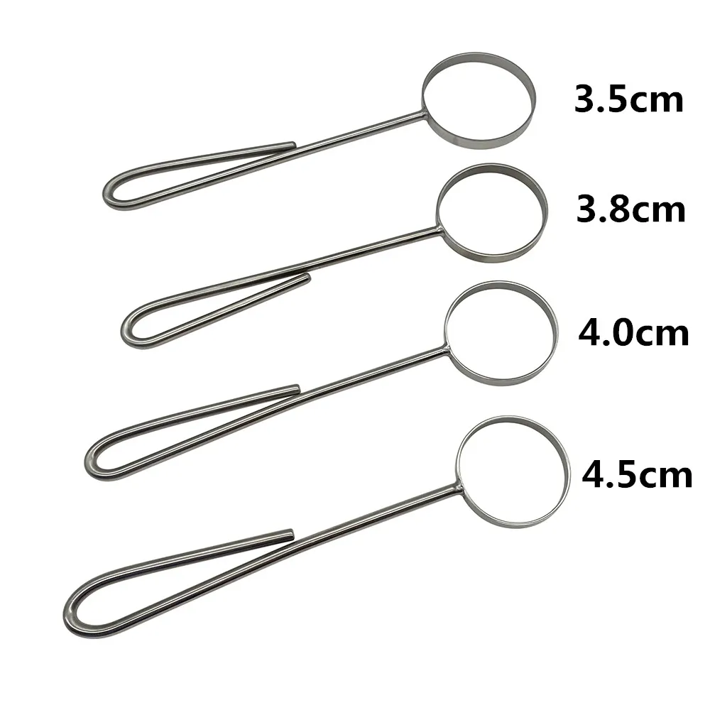 Breast Measuring Ruler 1pc Areola Measuring Instrument Stainless Steel Cosmetic Surgical Instruments 3.5cm-4.5cm