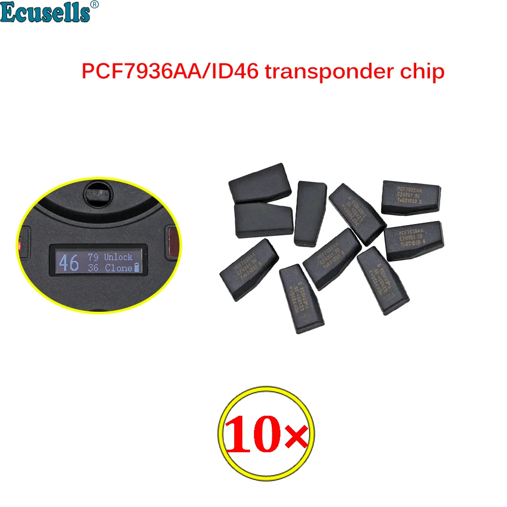 

Чип ретранслятора PCF7936AA, оригинальный чип для ключей ID46 для Nissan/Peugeot/KIA/Hyundai/Renault/Suzuki, 10 шт./партия