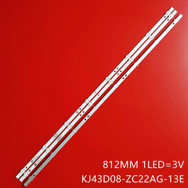 LED Backlight strip HTV-43F01-T2C/A4/B KJ43D08-ZC22AG-11A 303KJ430039A LT-43N550 AJV-4016 KJ43D08-ZC22AG-13E 10 303KJ430041