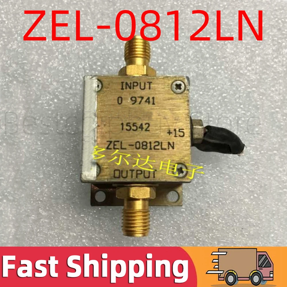 

1pcs ZEL-0812LN ZEL 0812LN 800-1200MHZ Coaxial Low Noise Amplifier 15V 50Ω SMA Connector Used