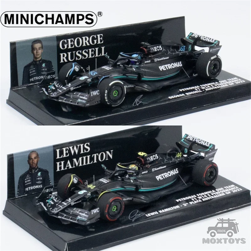 MINICHAMPS 1:43 2023 F1 PETRONAS W14 AUSTRALIAN GP 2023 Resin Model Car