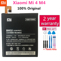 100% Backup new BM32 Battery 3000mAh for Xiaomi 4 Mi4 M4 Battery In stock With Tracking number