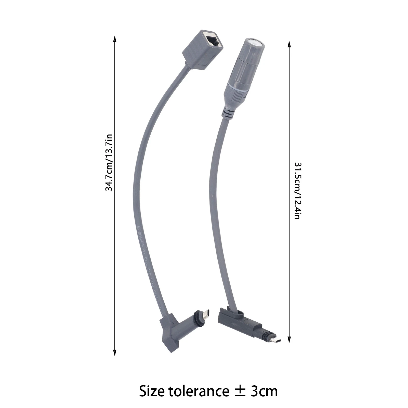 For Starlink SPX Plug to RJ45 Adapter Cable Extension Connector 24AWG Single Core SPX to RJ45 Adapter for Starlink Gen 2