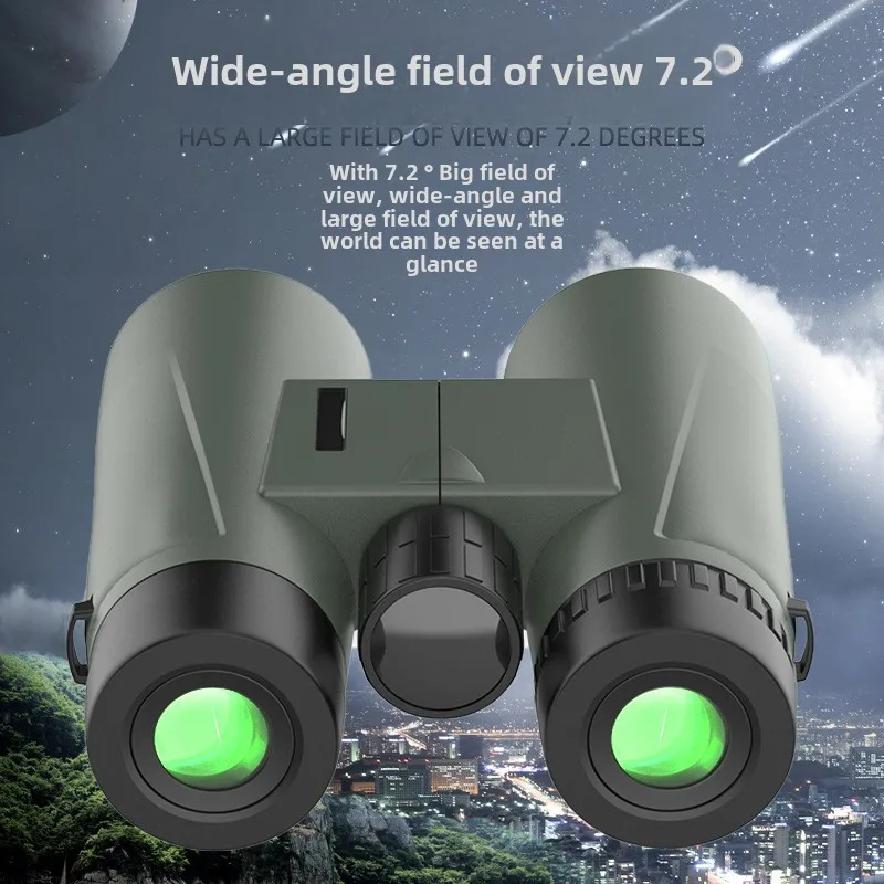 New 12 × 42 Portable High Power High Definition Professional Grade Concert Outdoor Mountain Climbing Camping Telescope