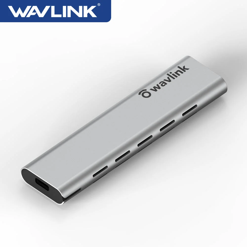 Wavlink M2 NVMe SSD Enclosure USB 3.1 Gen 2 (10 G) to NVMe PCI-E M2 SSD Case Support UASP For NVMe SSD Size 2230//2242/2260/2280