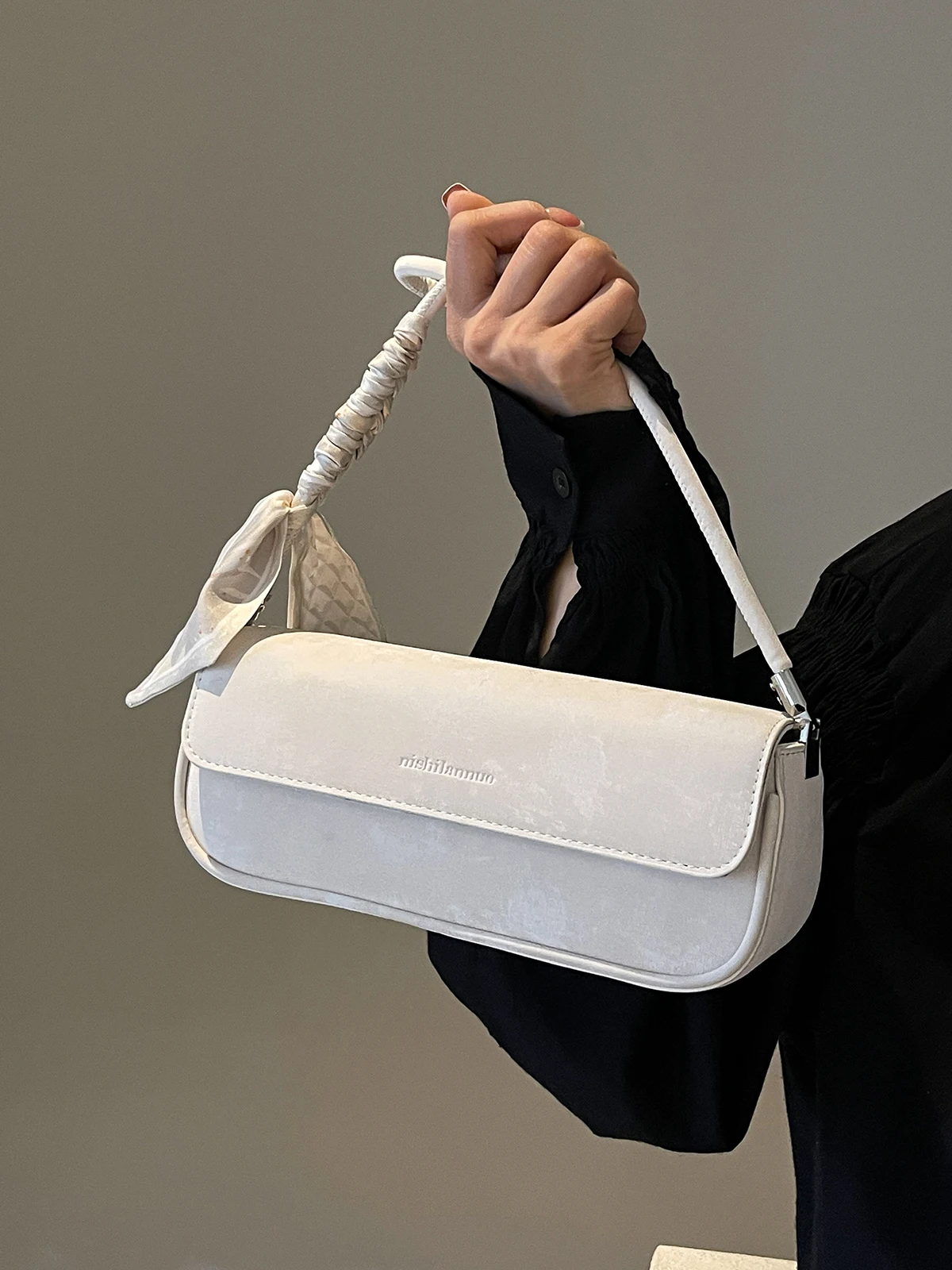 

Small Retro PU Leather Shoulder Side Bag For Women 2024 Y2K Korean Fashion Handbags And Purses Female Crossbody Bags