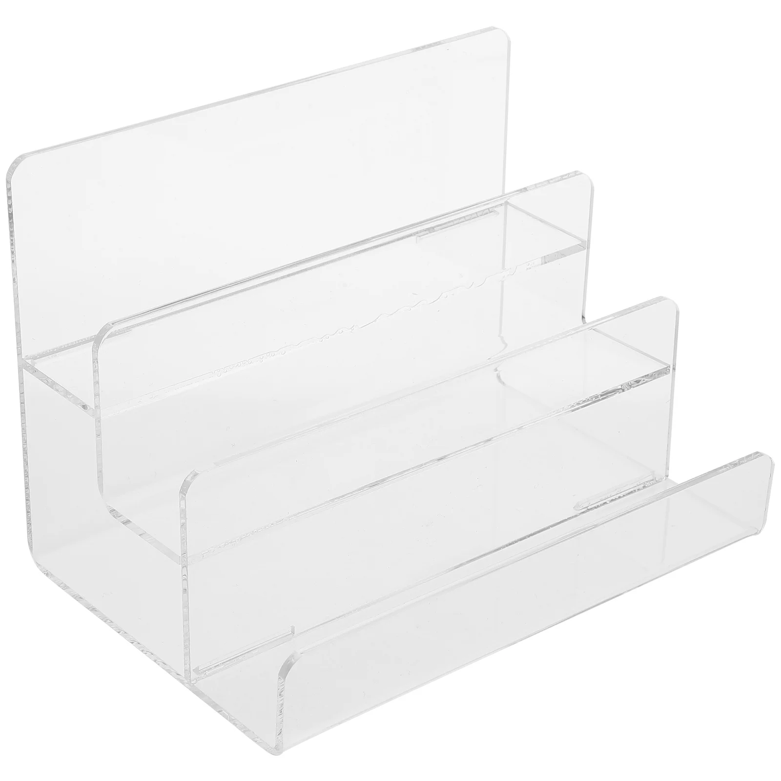 

Acrylic Multi-Layer Wallet Holder Stand Clear Display Rack Organizer for Sunglasses Purse Handbag Store Shelves Retail Display