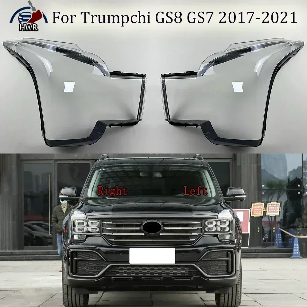 

Headlamp Transparent Cover Headlight Shell Lamp Shade Lampshade Lens Plexiglass For Trumpchi GS8 GS7 2017 2018 2019 2020 2021
