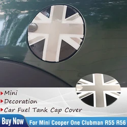 Zupełnie nowa plastikowa naklejka na korek wlewu paliwa do Mini Cooper S JCW R55 R56 Części zewnętrzne samochodu Akcesoria samochodowe