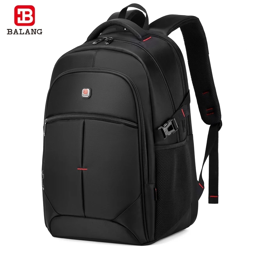 

BALANG Men Laptop Backpack School Bags Rucksack Travel Bagpack Waterproof Women Large Capacity for 15.6 17 inch Laptop Backbag