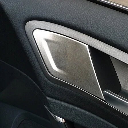 2025 hot ! 3pcs/Lot stainless steel trim doors hand-clasping decoration ring for 2014 Volkswagen golf 7 MK 7 accessories