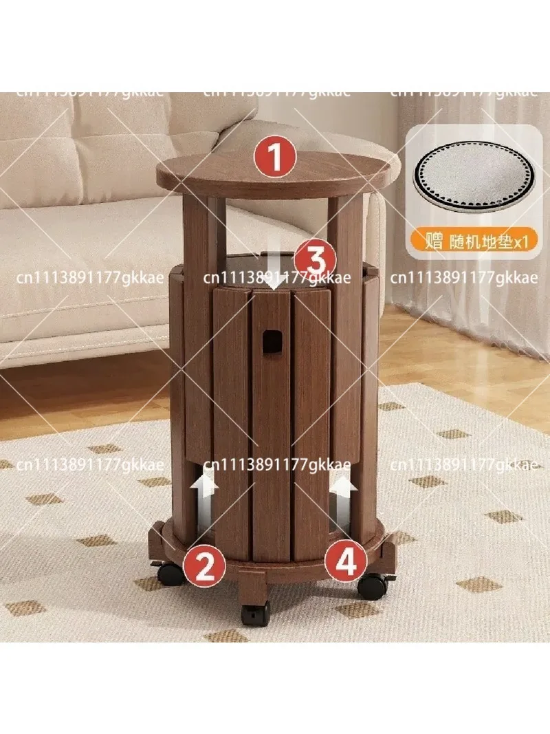Stackable Wooden Stools, Solid Wood Chairs for Home and Restaurant Use, Comfortable Seating for Dining and Living Room