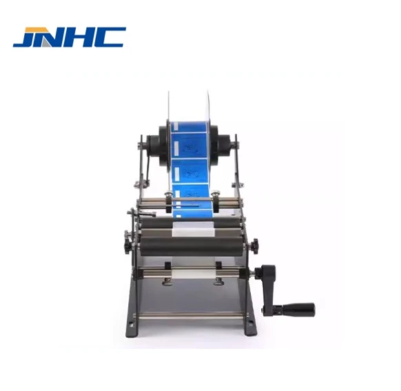 Portable Hand-Held Semi-Automatic Round Bottle Labeling Machine Mechanical Glass Bottle Sticker Printer Core Bearing Components