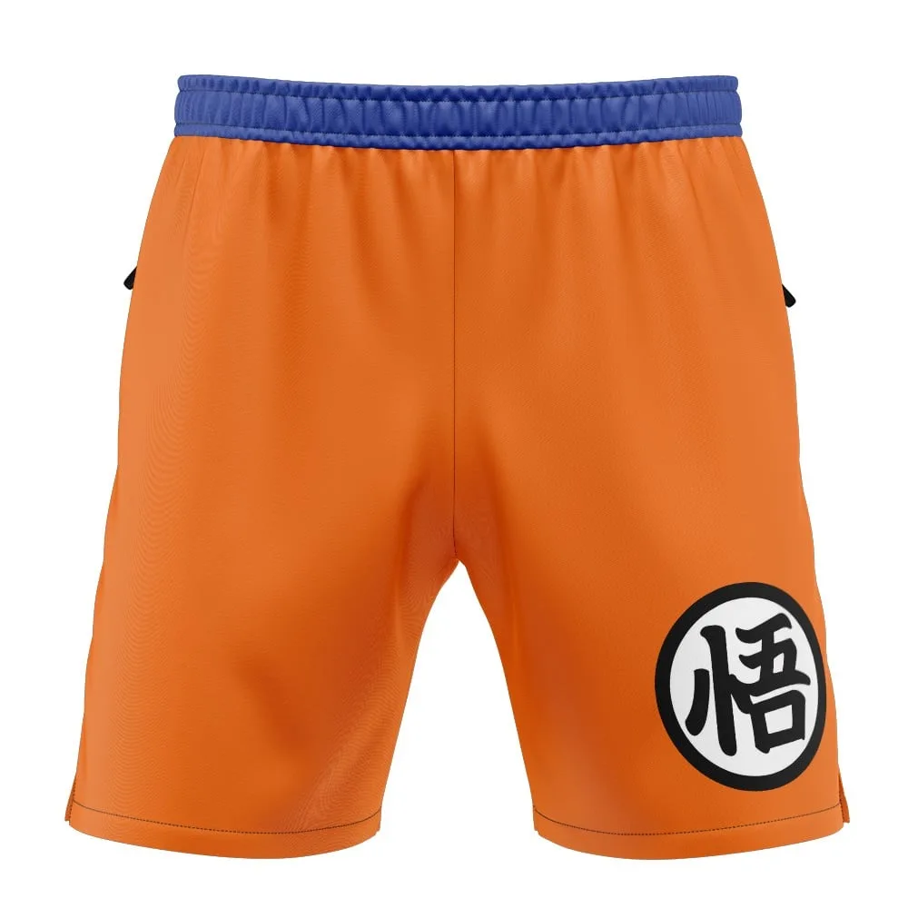 2026Summer Dragon Ball Goku Gi 3D Printed Shorts Men's Oversized Polyester Casual Shorts Loose Retro Streetwear Unisex Kids Y2k