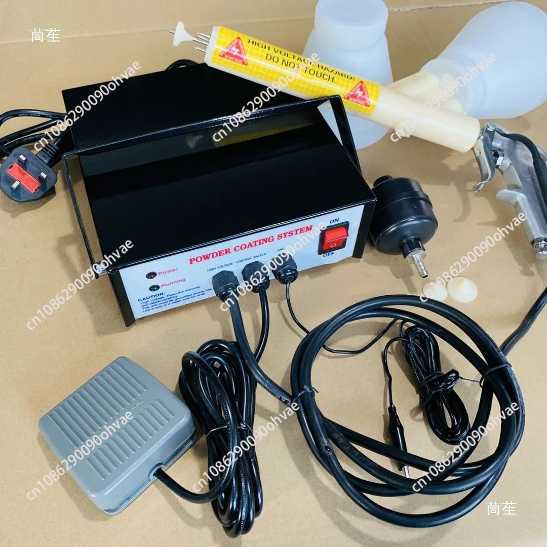 PC03-5 Portable Powder Coating System, 5 Adjustable Levels, Electric Powder Spray  Kit for DIY Home Automotive Industrial Use