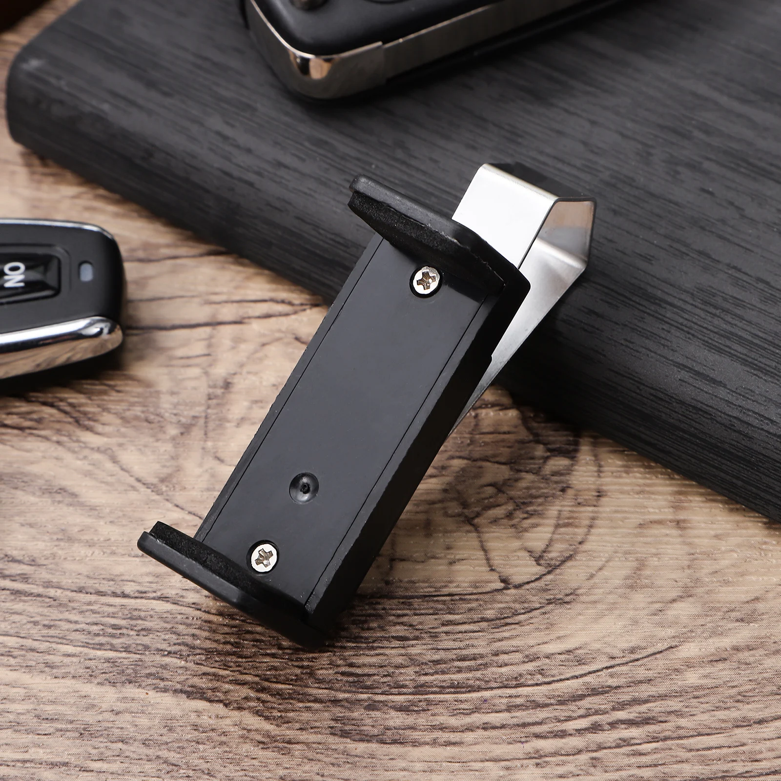 

Visor Clips for All Door Remotes Durable ABS Material No Tools Needed Garage Opener Bracket Remote Holder Practical
