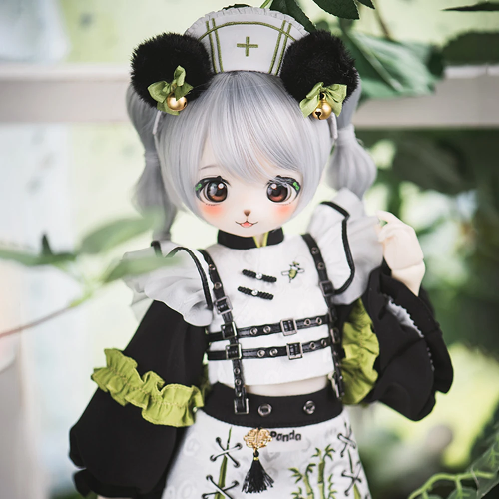 

Tinyfox Macoco куклы с особым телом панда мейлинг МЖД 1/4 Bjd девушка куклы мультфильм анимация толстые ноги куклы собирать кавайные красивые роли