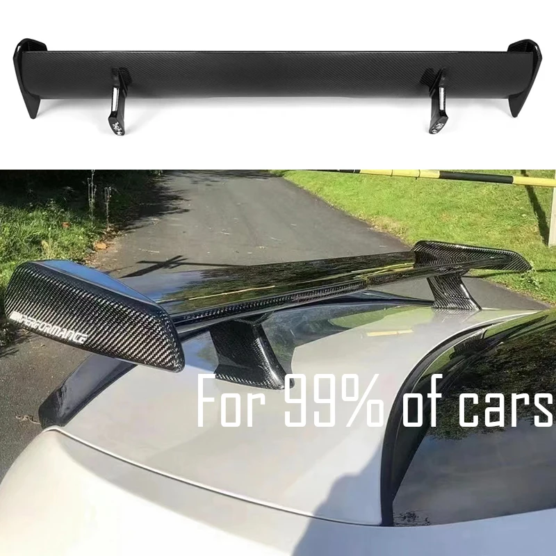 For Benz Audi Toyota Hyundai BMW 1 2 3 4 5 6 7 8 Series F22 G20 G80  Carbon Fiber Rear Luggage Lid Spoiler Wings for 99% of Cars