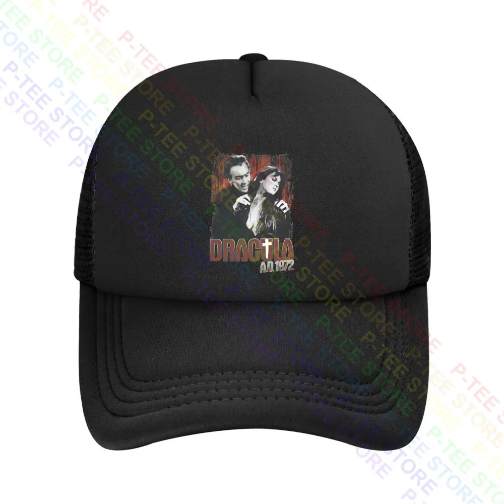 Dracula Ad 1972 Hammer Horror Movie Christopher Lee Baseball Cap Snapback Caps Knitted Bucket Hat